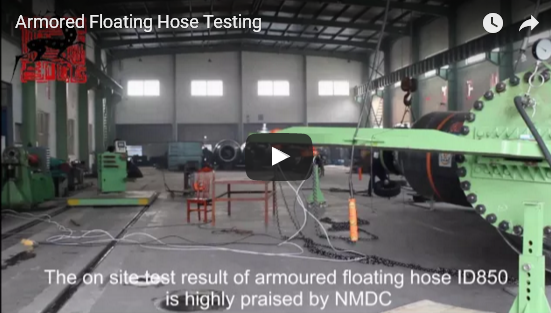 Armored Floating Hose Pressure Testing Video