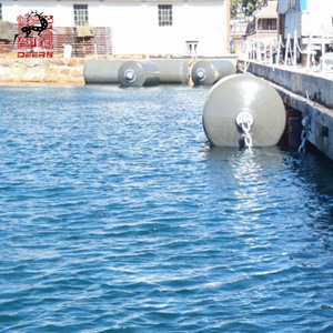 Foam Filled Fender on the dock