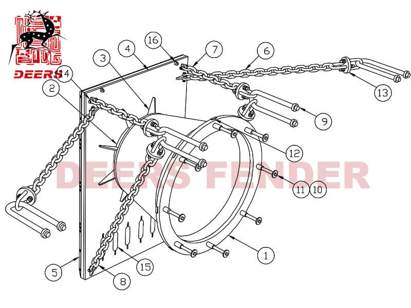 cone fender system installation details