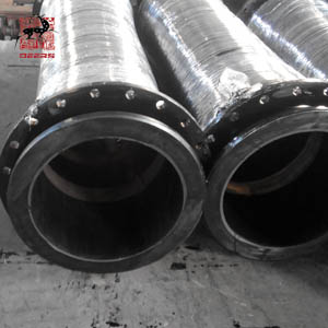 dicharge hose with loose flanges