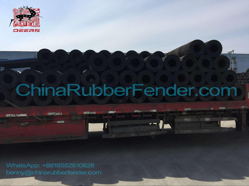 Cylindrical Rubber Fender2