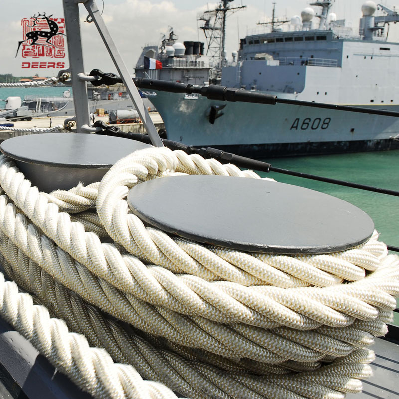 Classifying mooring ropes based on the location in ship