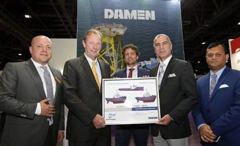 Jawar Al Khaleej Shipping LLC and Damen Contract