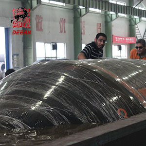 Pipe Rubber Floater testing-1