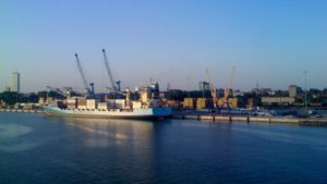 Lithuania-Klaipėda: Quay construction work