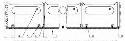 Inflatable rubber boom