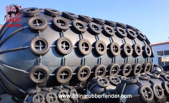 Floating fender system design methods - pneumatic fender