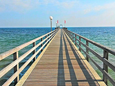 Germany - New Construction Of The Haffkrug Pier