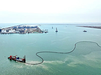 The dredging of Beijing LNG reserve project is about to be completed