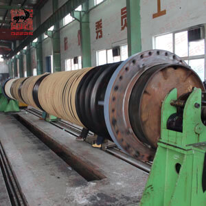 production of dredging hose