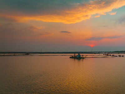 bai-yang lake dredging project