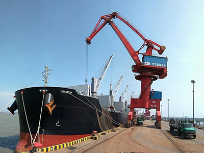 Supply 500H*2250L Arch Fenders for Taicang Wanfang Port