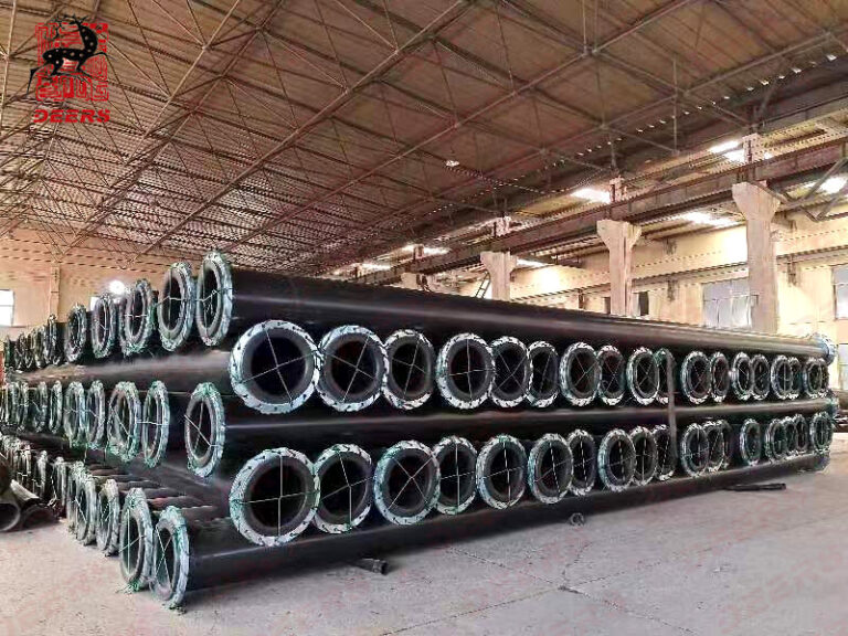 276pcs UHMW-PE pipes were delivered