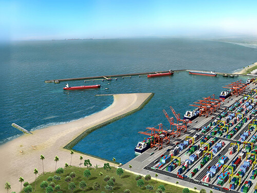 Construction of Lekki Port in Nigeria completes