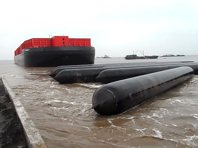 The development of ship launching airbags