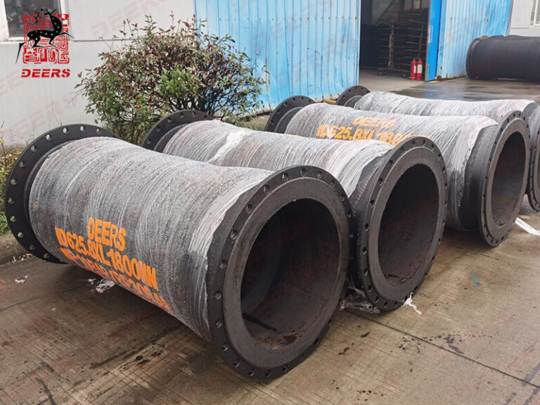 ID 625.8mm flexible rubber hoses were delivered to Central Asia