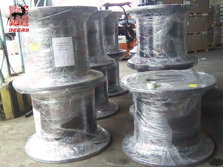 12 sets of 800H cell rubber fenders to Saudi Arabia Successfully