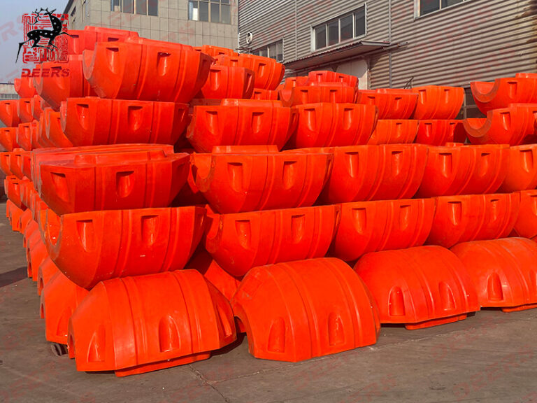 Delivery of 300 sets of pipe floats successfully