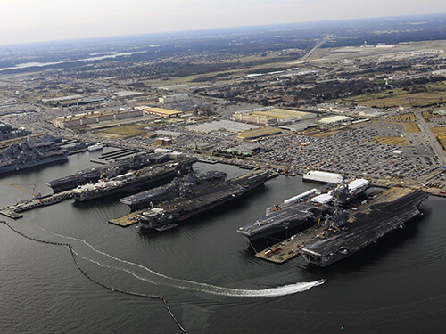 military ports