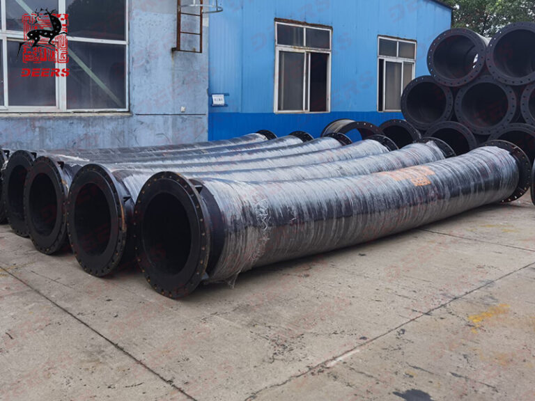 ID610xL5900mm discharge hoses will be shipped to USA