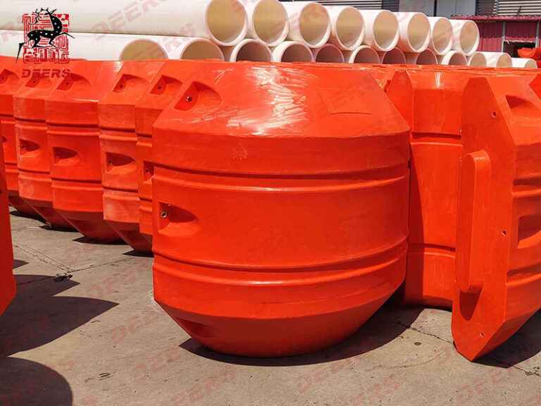 76 sets of pipe floats were delivered to successfully