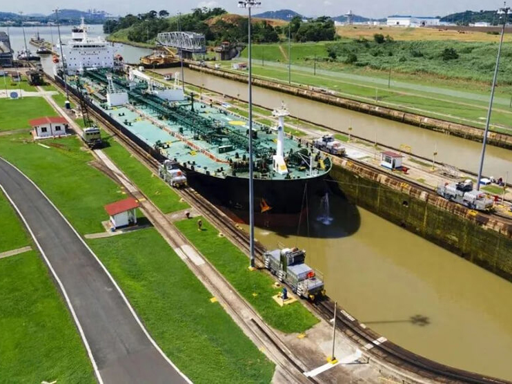 Continued drought causes blockage of Panama Canal