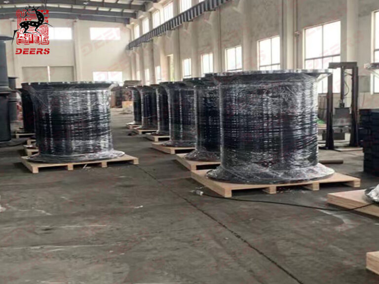 Delivery of 1600H super cell rubber fenders successfully