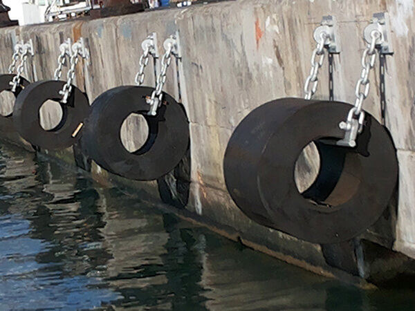 How to Install Cylindrical Rubber Fenders on a Dock?