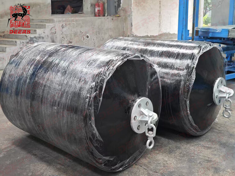 Successful delivery of Dia1000mm foam filled fenders to South America