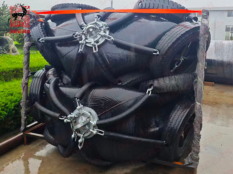 D2.0xL3.5M pneumatic fenders - nanjing deers 02