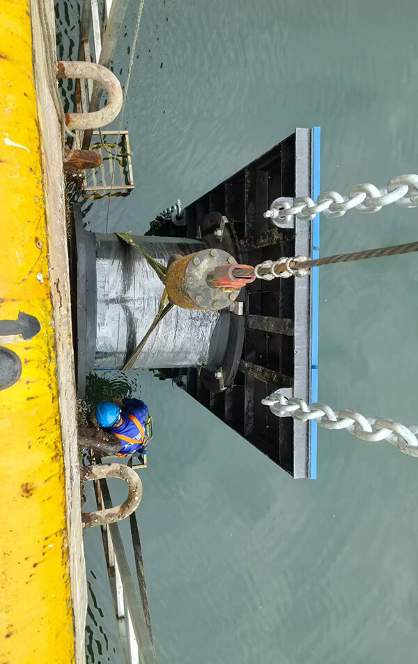 installation of cell fenders