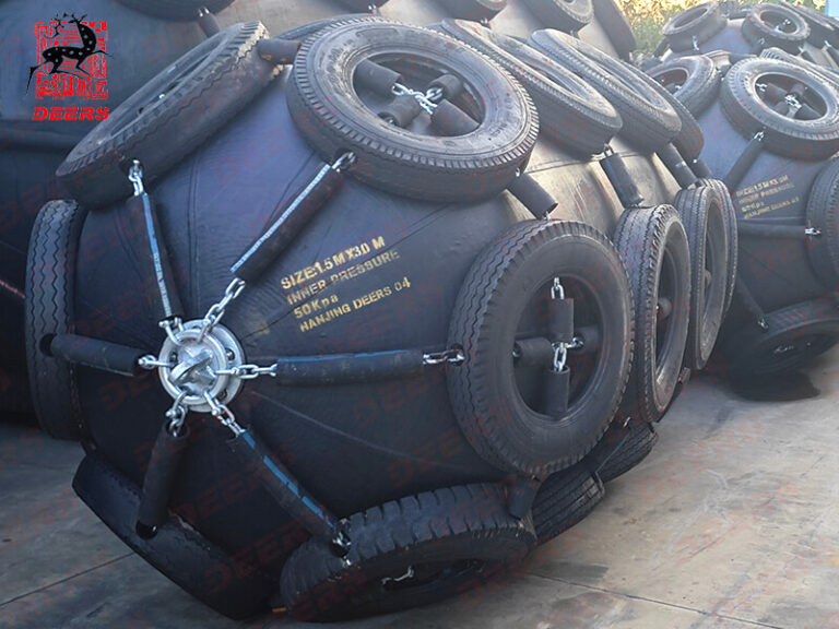 Successful Delivery of 1.5m x 3m Pneumatic Fenders to Africa