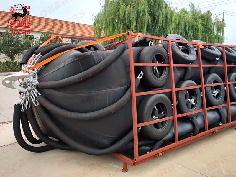 4.5x9m pneumatic feners 2