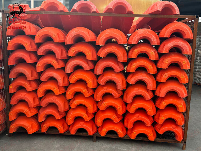 Successfully Delivery of Cable Floats with Steel Frame Packaging